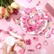 Mother's Day Foam Stickers, 300pcs Themed Hearts Tulip Flowers for DIY Craft Gift Cards Box Party Decoration
